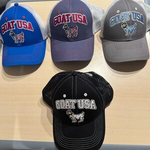 Bundle of 4 Unisex GOAT hats
